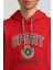 Kapüşonlu Kırmızı Slim Fit Hoodie 23FWM64052 2