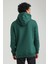 Kapüşonlu Yeşil Slim Fit Hoodie 23FWM64052 5