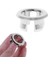Banyo Lavabo Taşması Altı Ayak Yuvarlak Krom Delikli Kapak Kapağı 30X16MM / 33X20MM / / 30X16MM (Yurt Dışından) 3