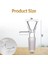 Xhhdqes 4 Parça Kase - Şeffaf Cam Huni, Bilimsel Küçük Cam Huni (14 Mm/ 0,56 Inç) (Yurt Dışından) 3