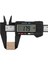 0-150MM LCD Dijital Elektronik Caon Fiber Sürmeli Kumpas 6 Inç Kaliper Mikrometre Dijital Cetvel Ölçme Aracı 150MM 0.1mm (Yurt Dışından) 1