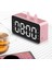 Ev Ofis Için Çok Fonksiyonlu Alarm Radyo Saati LCD Ekran Siyah (Yurt Dışından) 3
