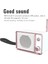3D Çevresel Mini Ses Bluetooth Çevresel Şarj Edilebilir Ses (Pembe) (Yurt Dışından) 3