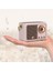 Retro Bluetooth Hoparlör HM11 Klasik Retro Mini Müzik Çalar Bej (Yurt Dışından) 2