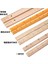 Ahşap Cetvel Bir Metre Ahşap Cetvel Bambu Cetvel Öğretim Yardımcıları Çift Kullanımlı Ahşap Cetvel 1M100CM Metre Cetvel 1 Metre (Yurt Dışından) 3
