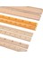 Ahşap Cetvel Bir Metre Ahşap Cetvel Bambu Cetvel Öğretim Yardımcıları Çift Kullanımlı Ahşap Cetvel 1M100CM Metre Cetvel 1 Metre (Yurt Dışından) 5