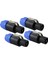 Neutrik Speakon NL4FC,NL4FX,4PACK ile Uyumlu 4 Kutuplu Hoparlör Fişi (Yurt Dışından) 1