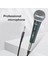 Karaoke Canlı Vokal Performansı Mikrofonu Için Elde Taşınabilir Kablolu Dinamik (Yurt Dışından) 4
