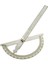 Açı Bulucu Kolları Iletki 0-180 Derece Paslanmaz Çelik Açıölçer Cetvel 14 cm Açı Aracı (Yurt Dışından) 5