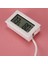 Ncanruı 1 DC1.5V Gömülü Elektronik Dijital Ekran Pet Kutusu Fahrenheit Higrometre 1.5 Metre Probu ile -50-60 Santigrat Beyaz (Yurt Dışından) 1