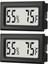 Mini Dijital Termometre Higrometre Iç Mekan Nem Monitörü Sıcaklık Nem Ölçer Ölçer Fahrenheit (℉) (2 Adet) (Yurt Dışından) 1