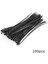 100 Adet Pratik 2.2X150MM Naylon Plastik Kablo Bağları Zip Sabitleme Tel Sarma Kayışı (Yurt Dışından) 1