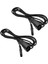 Xhhdqes 2x Iec 3-Pin C14 Erkek C7 Dişi Dönüştürücü Adaptör Kablosu Pdu Ups Su Isıtıcısı (2.0 M) (Yurt Dışından) 1