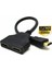 HDMI Bağlantı Noktası Erkek - Dişi 1 Giriş 2 Çıkış Ayırıcı Kablo 1080P Adaptör Dönüştürücü (Yurt Dışından) 3