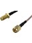 10X Sma Erkek - Sma Dişi Somun Bölme Kıvrımlı RG316 Koaksiyel Kablo Jumper Pigtail 15CM (Yurt Dışından) 1