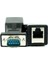 Twexqny 4 Paket VGA Genişletici Erkek RJ45 Cat5 Cat6 20 M Ağ Kablosu Adaptörü Com Bağlantı Noktası Lan Ethernet Bağlantı Noktası Dönüştürücü (Yurt Dışından) 2