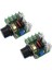 Ac Motor Için 2 Adet Hız Kontrol Cihazı Ac 220V 2000W Tristör Motor Hız Kontrolü Ayarlanabilir Güç Kontrol Cihazı (Yurt Dışından) 1