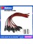 【ayak Kanepe】unnicoco 5 Çift 12V 5.5*2.1mm Erkek+Kadın Dc Güç Soketi Jak Konnektör Kablosu Fiş Tel (Yurt Dışından) 1