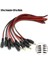 【ayak Kanepe】unnicoco 5 Çift 12V 5.5*2.1mm Erkek+Kadın Dc Güç Soketi Jak Konnektör Kablosu Fiş Tel (Yurt Dışından) 2