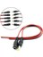 【ayak Kanepe】unnicoco 5 Çift 12V 5.5*2.1mm Erkek+Kadın Dc Güç Soketi Jak Konnektör Kablosu Fiş Tel (Yurt Dışından) 3