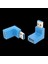 90 Derece USB 3.0 A Erkek - Dişi Adaptör Konnektör Açısı Uzatma Genişletici (Yurt Dışından) 5