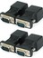 Paket VGA Genişletici Erkek RJ45 Cat5 Cat6 20 M Ağ Kablosu Adaptörü Com Bağlantı Noktası Lan Ethernet Bağlantı Noktası Dönüştürücü (Yurt Dışından) 1