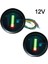 12 V/24 V Evrensel 52MM Araba Motosiklet Yakıt Seviyesi Ölçer Ölçer 8 LED Işık Ekran (Yurt Dışından) 1