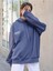 Kadın Mavi Destiny Baskılı Sweatshirt 2