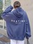 Kadın Mavi Destiny Baskılı Sweatshirt 1