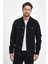 Erkek Antonio Black Slim Fit Jean Ceket 5