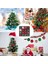 Noel Ağacı 6cm Renkli Toplar 16'lı Paket-D Tarzı Kırmızı, Yeşil ve Beyaz (Yurt Dışından) 5