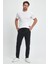 Erkek David Black Beli Lastikli Slim Fit Jean Pantolon 2