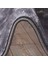 Elite Antrasit 100X100 cm Yuvarlak Peluş Banyo Paspası Kaymaz Taban Pufidik Banyo Halısı 2