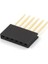 6 Pin 11 mm Uzunluğunda Stackable Dişi Header 1