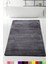 Elite Antrasit 120X180 cm Peluş Banyo Paspası Kaymaz Tabanlı Pufidik Banyo Halısı 1