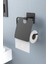 Yapışkanlı Kapaklı Tuvalet Kağıdı Tutacağı/tuvalet Wc Kağıtlık 1