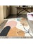 Dekoratif Özel Tasarım Yıkanabilir,ince, Kaymaz Tabanlı, Modern Genç Oda Halısı 1