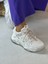 Bold Beyaz Bağcıklı Kadın Sneaker 2