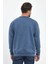 3 Iplik Şardonlu Bisiklet Yaka Sweatshirt RD24KE055457 5