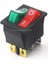 Kcd8 15A 250V Ac Çift Kutuplu Çift Çete Basmalı Anahtar 2 Yollu Kırmızı Bakır Pin Kırmızı 220V Lamba Açma Kapama Anahtarı 6 Pinli (Yurt Dışından) 1