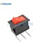 KCD11 Basmalı Düğme Anahtarı 10X15MM 2pin 3pin 3A 250V Snap-In On-Off On-Off-On Tekne Rocker Düğmesi Anahtarı Siyah Kırmızı ve Beyaz (Yurt Dışından) 3