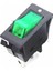 Rocker Tekne Anahtarı Spst Kırmızı Yeşil Aydınlatıcı Lamba 3 Pin 2 Pozisyon Açık/kapalı 28X13MM Snap-In Panel Montajlı 10A 250VAC/15A 125VAC (Yurt Dışından) 1