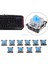 10 Adet 3 Pin Mekanik Klavye Anahtarı Mavi Cherry Mx Klavye Test Cihazı Kiti Mar Whosale & Dropship (Yurt Dışından) 2