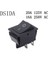 Kcd4 25*31MM Rocker Anahtarı On-Off 2 Pozisyon 4 Pin Güç Anahtarı 16A 250VAC/ 20A 125VAC Gemi Tipi Anahtarı (Yurt Dışından) 1