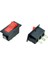 Kırmızı Düğme Araba Salıncak Tekne Anahtarı 12V 2 Pozisyon 2 Pin I/o Açık/kapalı 3 Pin Açık/açık 28X13MM Snap-In Panel Montajlı 6A 250VAC/10A 125VAC (Yurt Dışından) 3