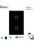 Esooli Lüks Kristal Cam Standart Akıllı Wifi Duvar Dokunmatik Anahtarı Ewelink App Kontrolü Akıllı Ev Tek Yangın Hattı Anahtarı (Yurt Dışından) 4