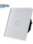 Bingoelec Dokunmatik Anahtarı Duvar Anahtarı Kristal Cam Panel Işık Anahtarı 1gang 2gang 3gang 1WAY Anahtarı S101 Ab/ingiltere Standardı, 110V-240V (Yurt Dışından) 2