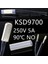 5 Adet Yok KSD9700 250 V 5A 40 ~ 150 Derece Bimetal Disk Sıcaklık Anahtarı Normal Açık Termostat Termal Koruyucu (Yurt Dışından) 1