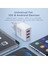 Etic~ Qc3.0 3usb Hızlı Şarj Cep Telefonu Şarj Cihazı Çok Bağlantı Noktalı Abd/ab Seyahat Şarj Adaptörü (Yurt Dışından) 3