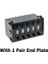 Adet Ayar Çarkı Anahtarları 10X30MM 0-9 Basamaklı Ondalık Kod Veya Bcd Kodu Ikili Çıkış Itme Tekerleği Anahtarı ile Uç Plaka Siyah, Bej (Yurt Dışından) 1